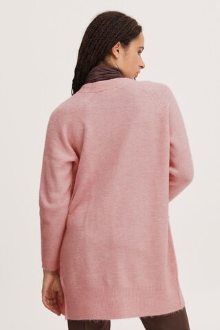 ICHI Knit Cardigan 'KAMARA' in Pink