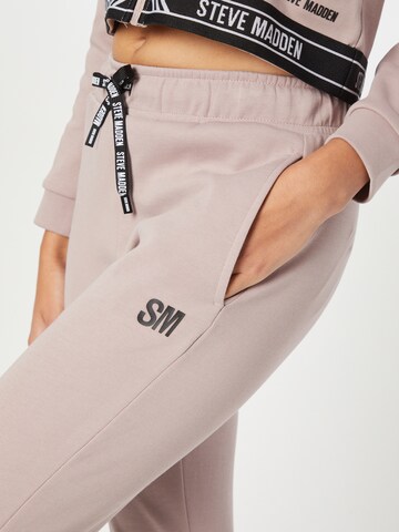 STEVE MADDEN Slimfit Broek 'IRUN' in Roze