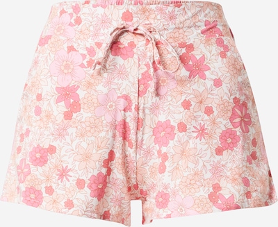ETAM Pajama Pants 'FATI' in Cream / Light orange / Pink / Pink, Item view