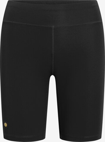 GOLD´S GYM APPAREL Skinny Sportbroek 'Jodie' in Zwart: voorkant