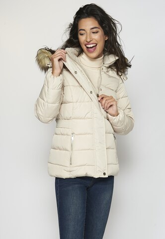 KOROSHI - Chaqueta de invierno en blanco: frente