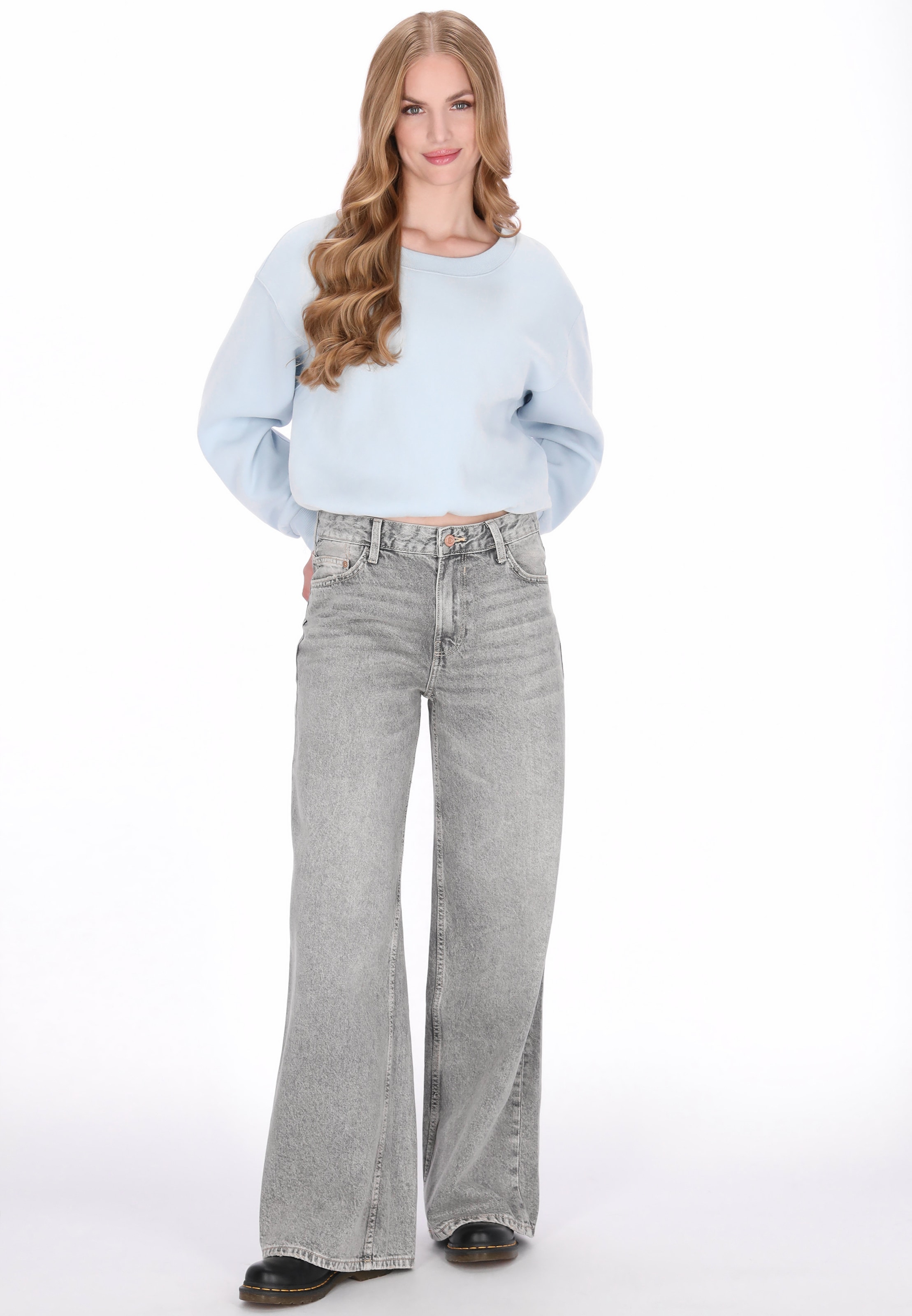 Sweat-shirt 'Vintage' DreiMaster Vintage en bleu