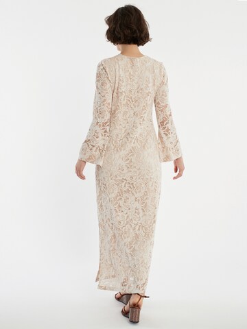 Ana Alcazar Kleid 'Zakena' in Beige