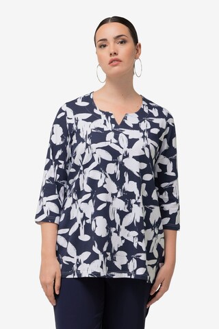 Ulla Popken Shirt in Blauw: voorkant