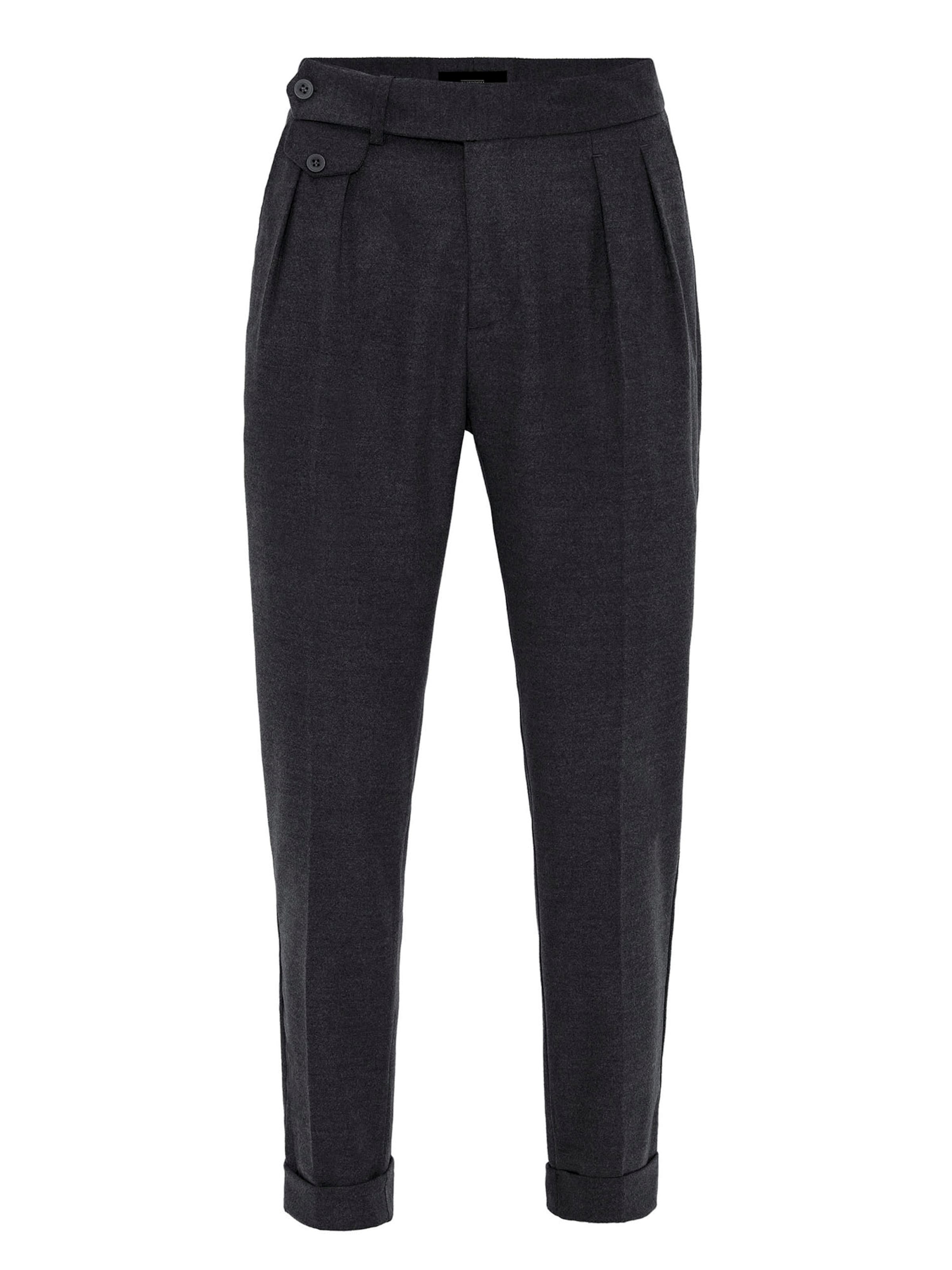 Antioch Брюки со складками в Синий: спереди