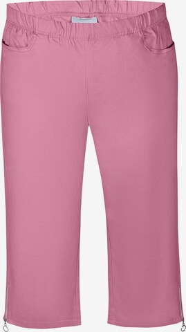 Pantalon 'Jazzy 63' Zhenzi en rose : devant