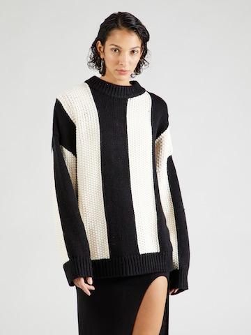 TOPSHOP Pullover in Schwarz: predná strana