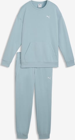 PUMA Trainingsanzug in Blau: Vorderseite