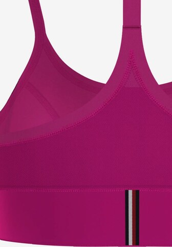 Tommy Hilfiger Sport Bustier BH in Pink