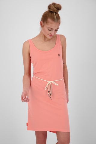 Alife and Kickin - Vestido 'Jennifer' em laranja: frente