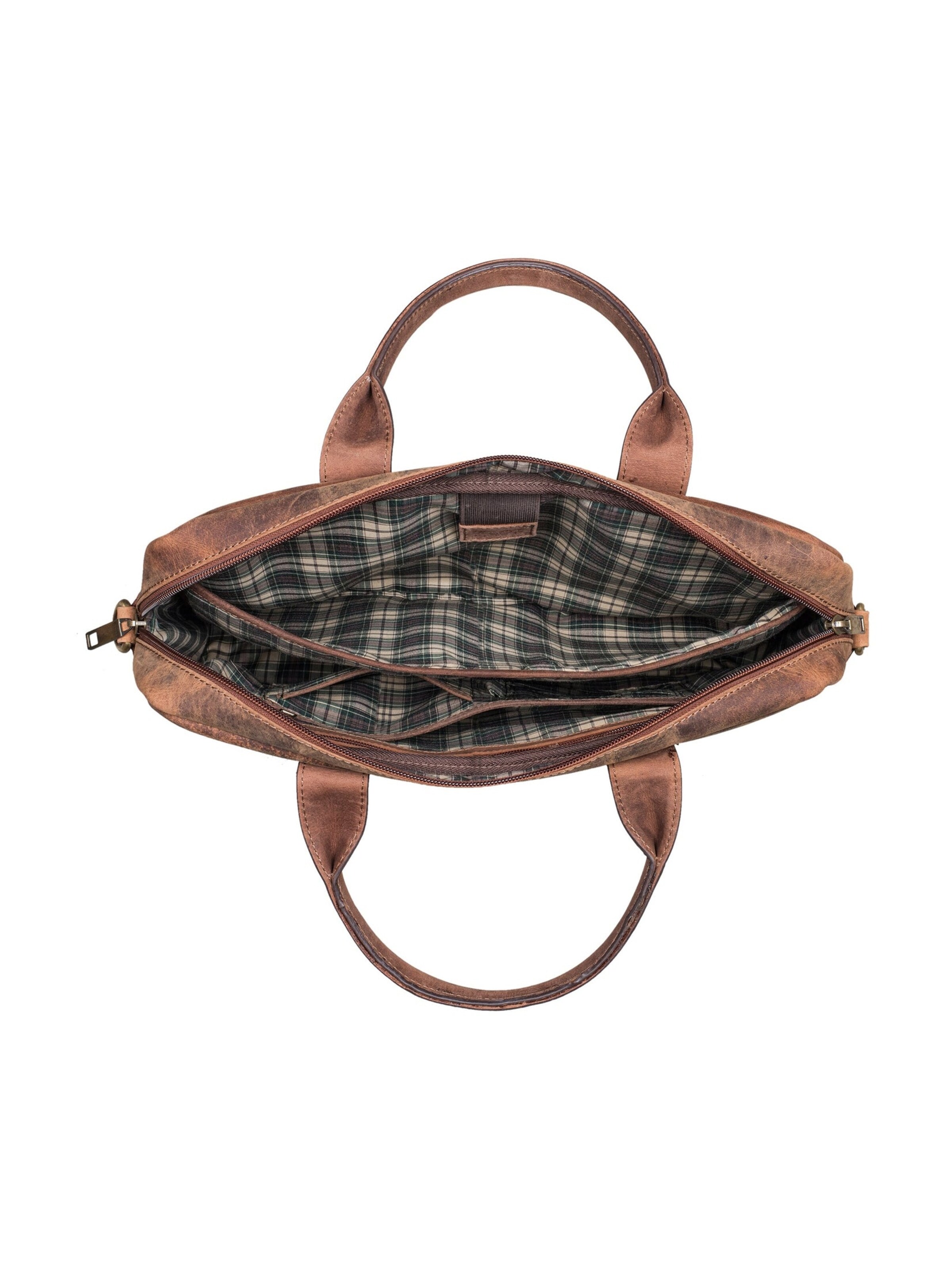 Benthill Laptop Bag in Brown