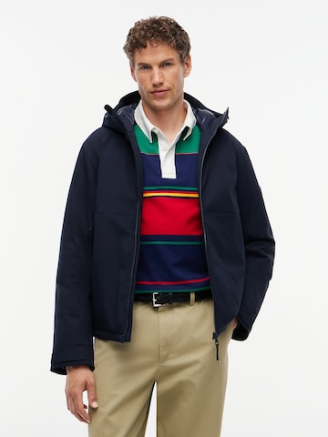 TOMMY HILFIGER Jacke  'Tech' in Blau: Vorderseite