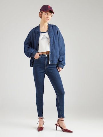 Calvin Klein Jeans Slimfit Kavbojke ' WINTER STORM' | modra barva