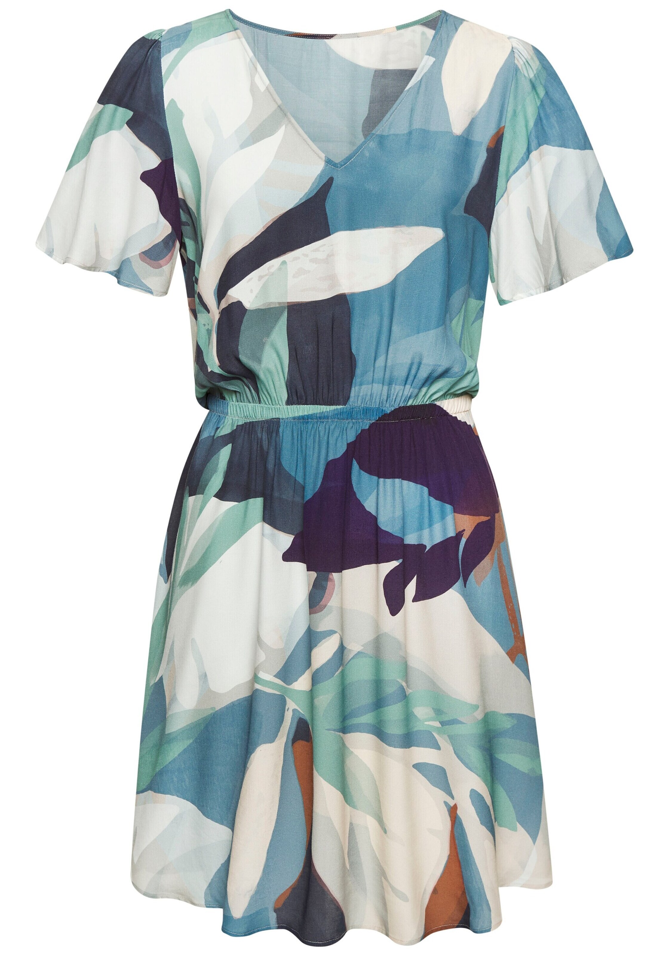 mėlyna LASCANA Vasarinė suknelė: priekis