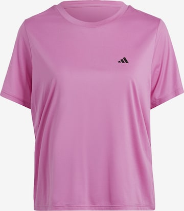 T-shirt fonctionnel ADIDAS PERFORMANCE en violet : devant