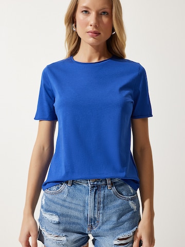T-shirt Happiness İstanbul en bleu : devant