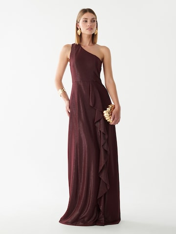 BWLDR Evening dress 'AALIA' in Red