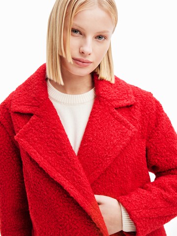 Desigual Between-seasons coat in Red