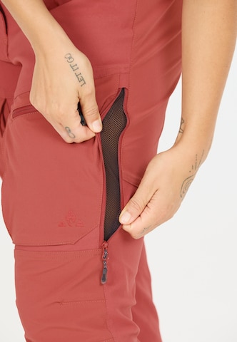 Whistler Regular Outdoor trousers 'Kodiak' in Red