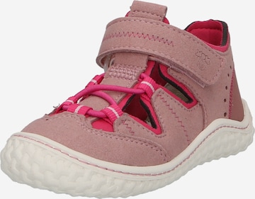 Pepino Low shoe 'Jerry' in Pink: front