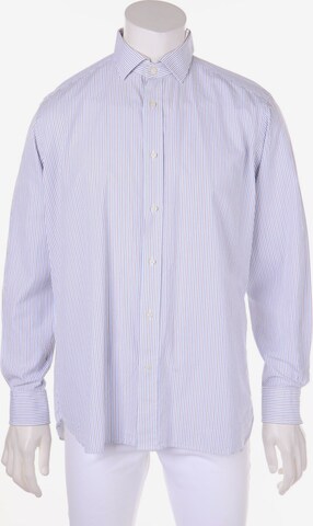 Boggi Milano Button Up Shirt in L in White: front