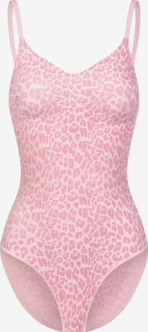 cfab Alakformáló body 'Bodysuit Sculpting Shapewear mit Slip' - rózsaszín: elől