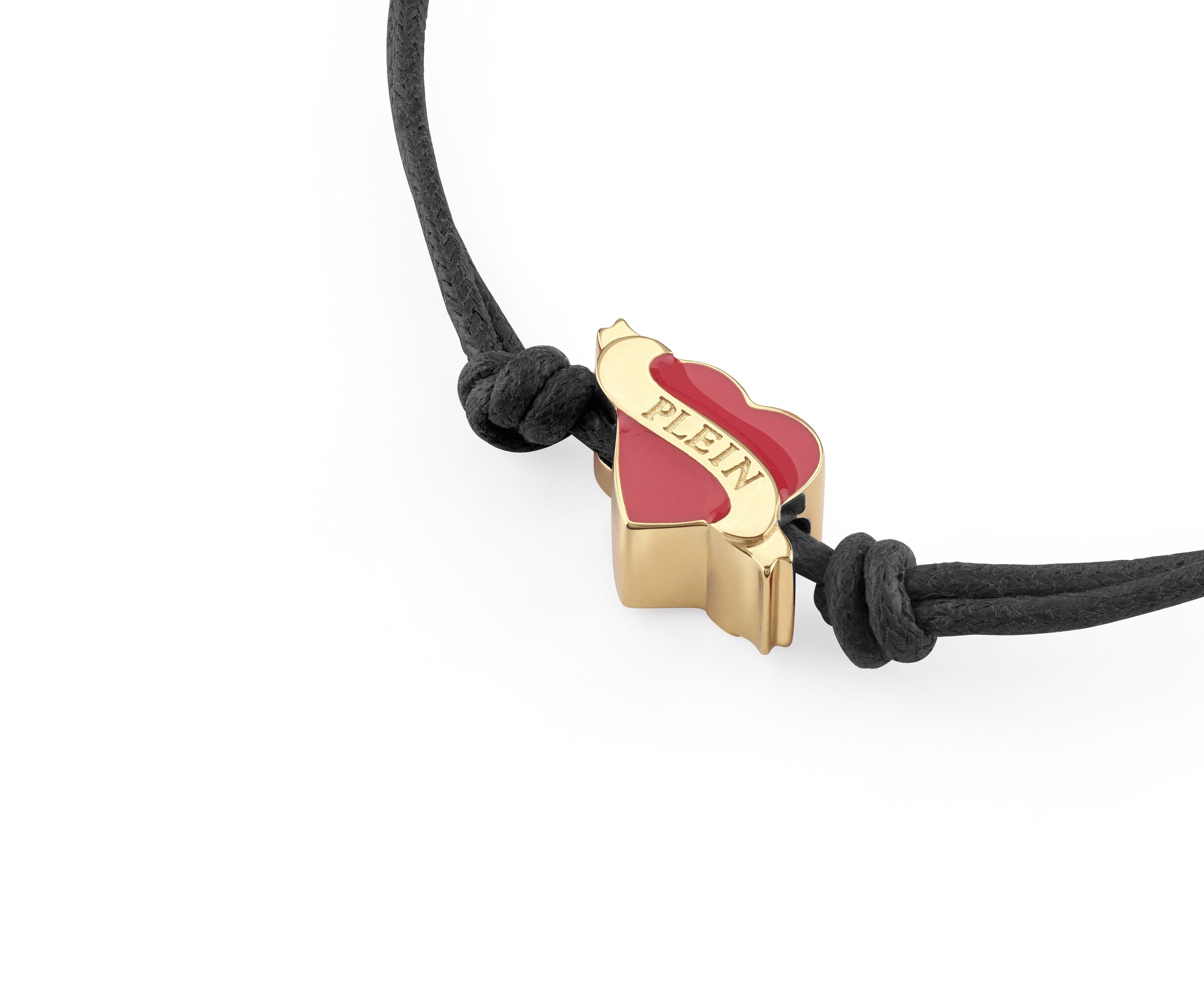 Philipp Plein Jewellery Armband 'Plein Valentine' in Zwart