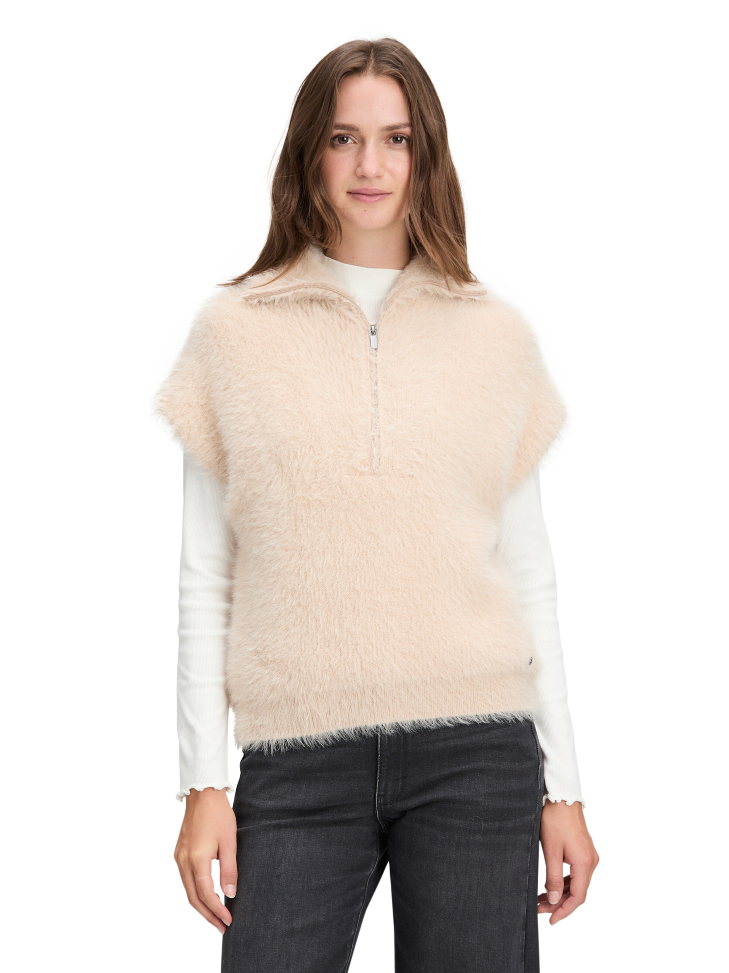 Pullover di Betty & Co in beige: frontale