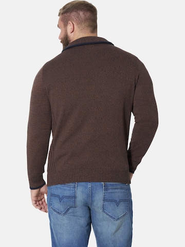 Jan Vanderstorm Pullover 'Onte' in Braun