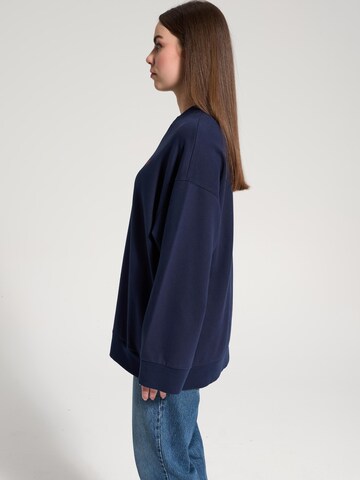NOWIHT Sweatshirt 'Linnea' in Blauw
