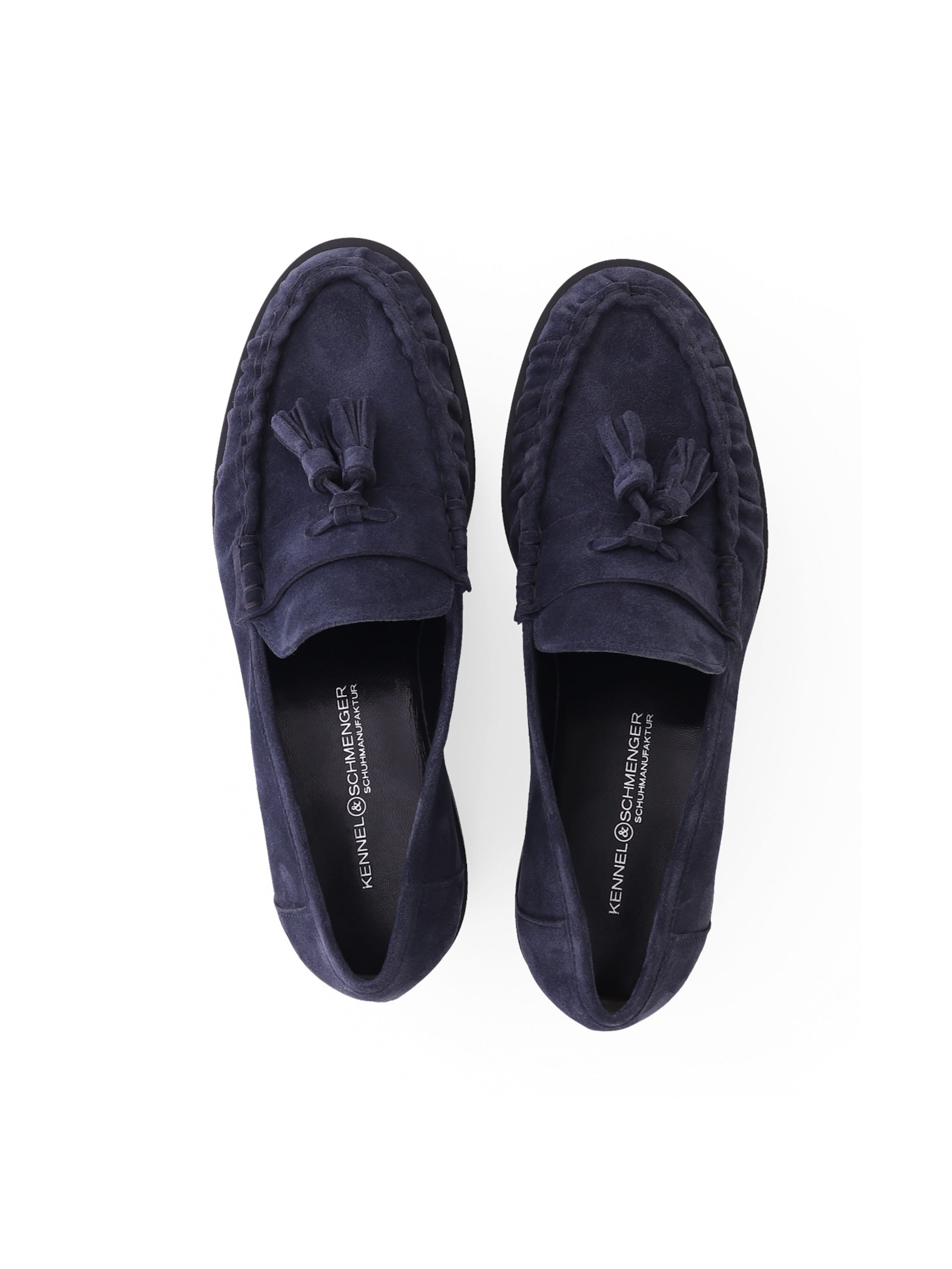 Kennel & Schmenger Mocassins 'MILL' in Blauw