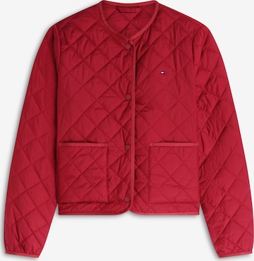 TOMMY HILFIGER Φθινοπωρινό και ανοιξιάτικο μπουφάν σε κόκκινο: μπροστά