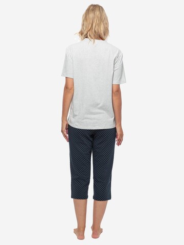 SCHIESSER Pajama 'Organic Cotton' in Blue