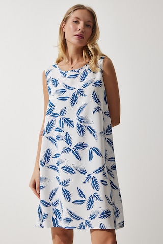 Happiness İstanbul Šaty - Biela: predná strana