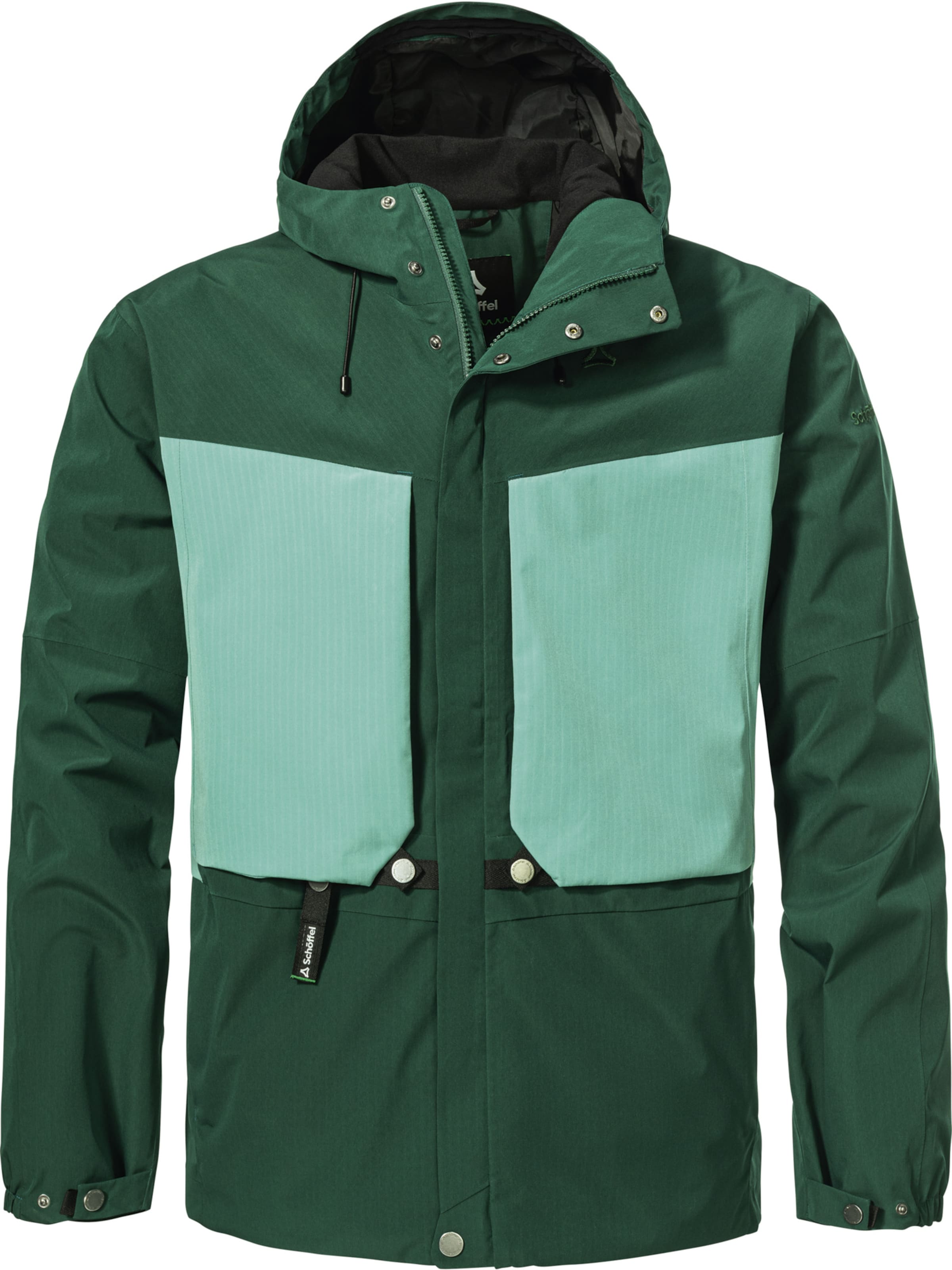 Schöffel Outdoor jacket 'Maghera' in Green: front