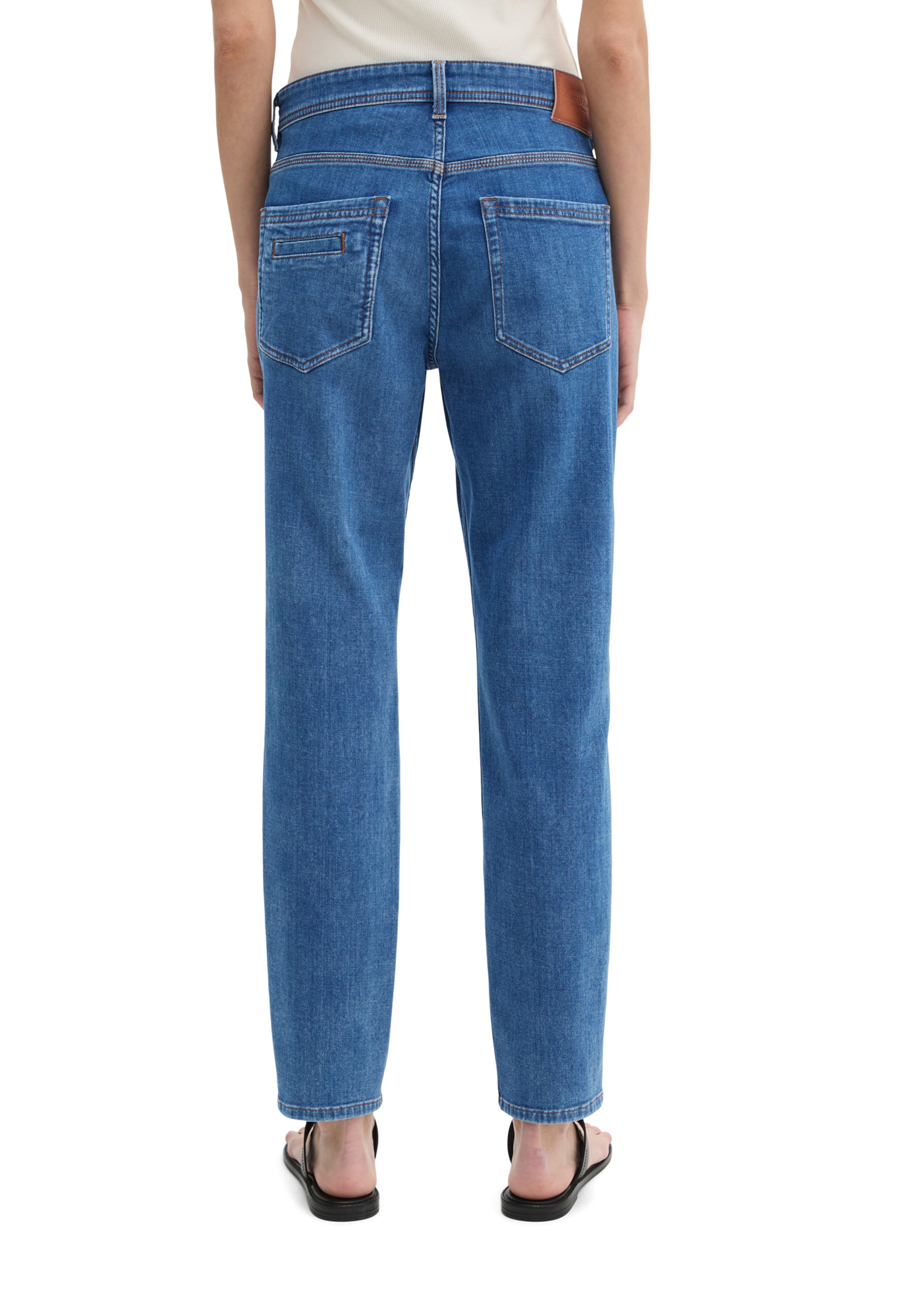 Marc O'Polo Loosefit Jeans in Blauw
