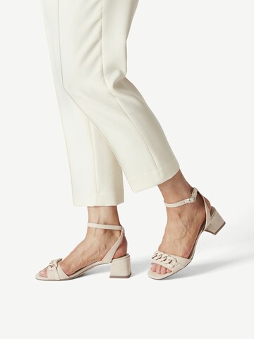 TAMARIS Strap Sandals in Beige