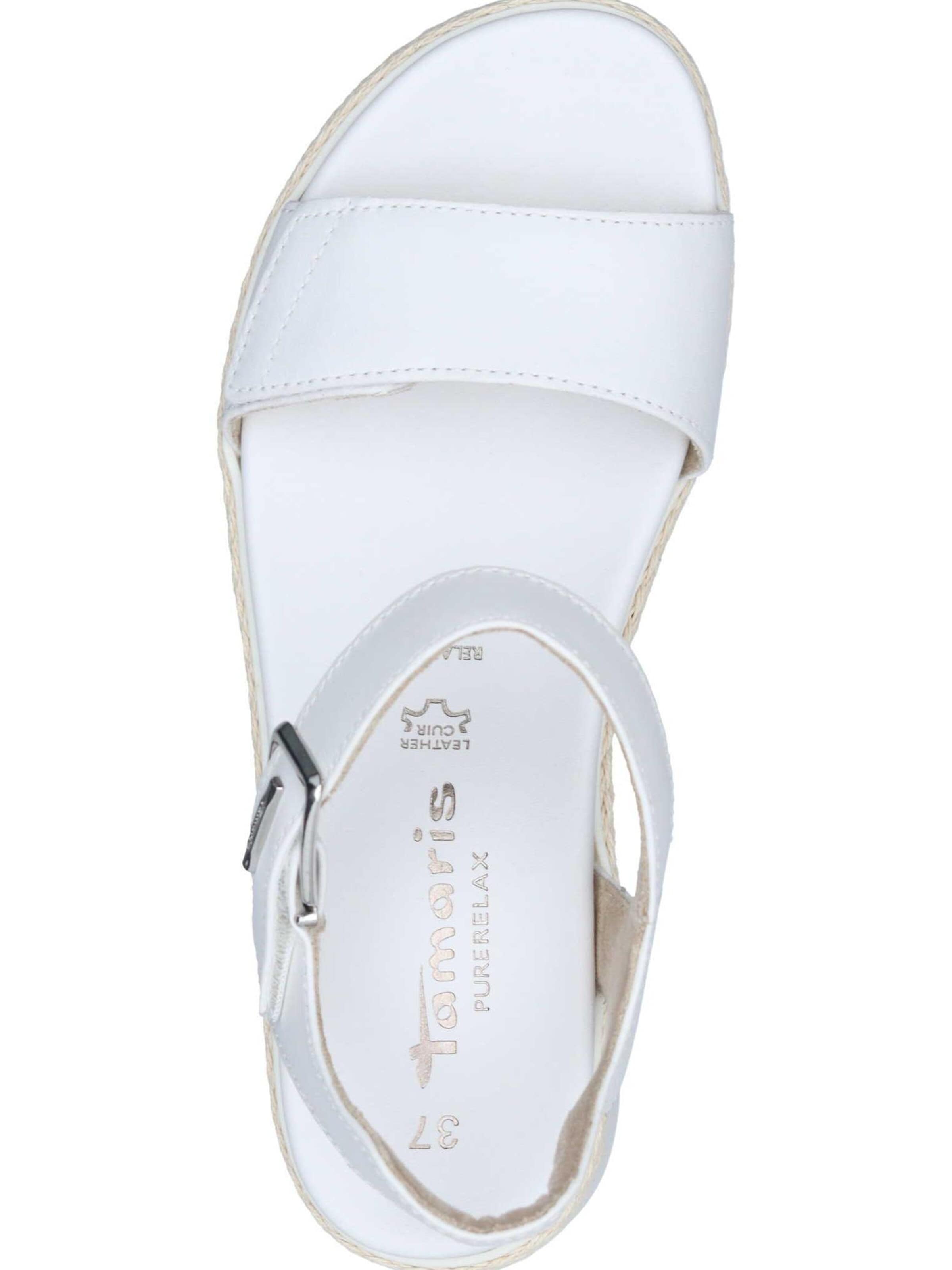Sandales Tamaris en blanc
