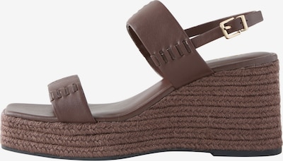 Next Sandales, krāsa - šokolādes krāsas, Preces skats