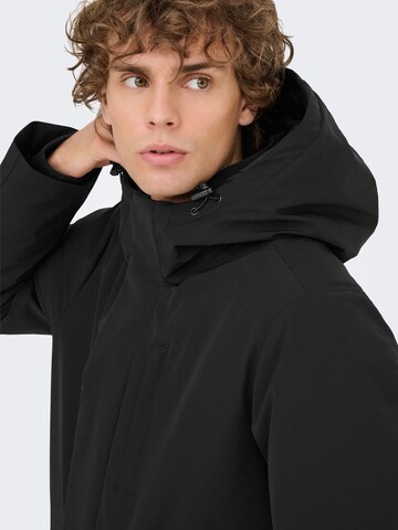 Veste fonctionnelle 'ONSSayn' Only & Sons en noir