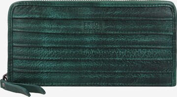 FREDsBRUDER Wallet in Green: front