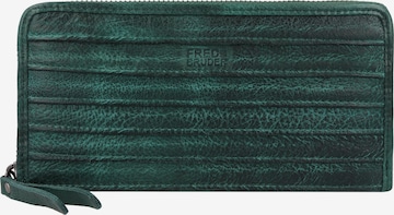 FREDsBRUDER Wallet in Green: front
