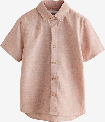 Coupe regular Chemise Next en orange : devant