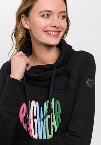 Ragwear Sweatshirt in Schwarz