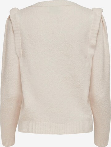 ONLY Pullover 'Sunflower' in Beige