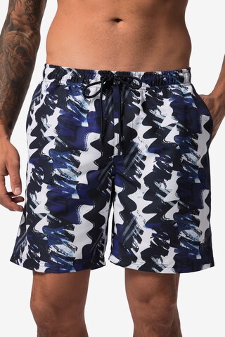 JAY-PI Board Shorts in Blue: front