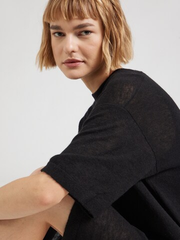 SELECTED - Vestido de punto 'SLFSHIRLEY' en negro