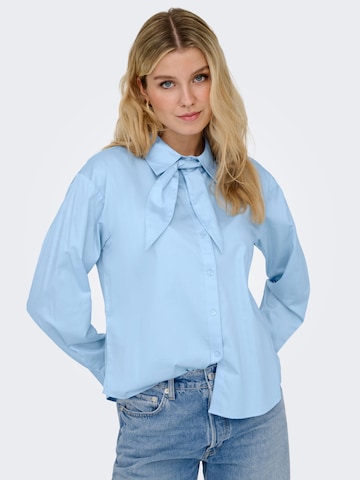 JDY Blouse 'JDYWILLOW' in Blauw: voorkant