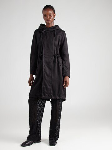 G-STAR Between-Seasons Parka 'Fluid' in Black: front