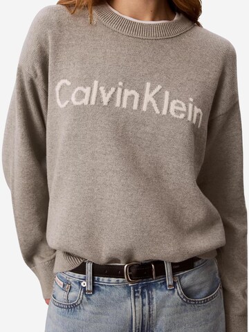 Calvin Klein Jeans Pullover 'LV044G313G' i grå